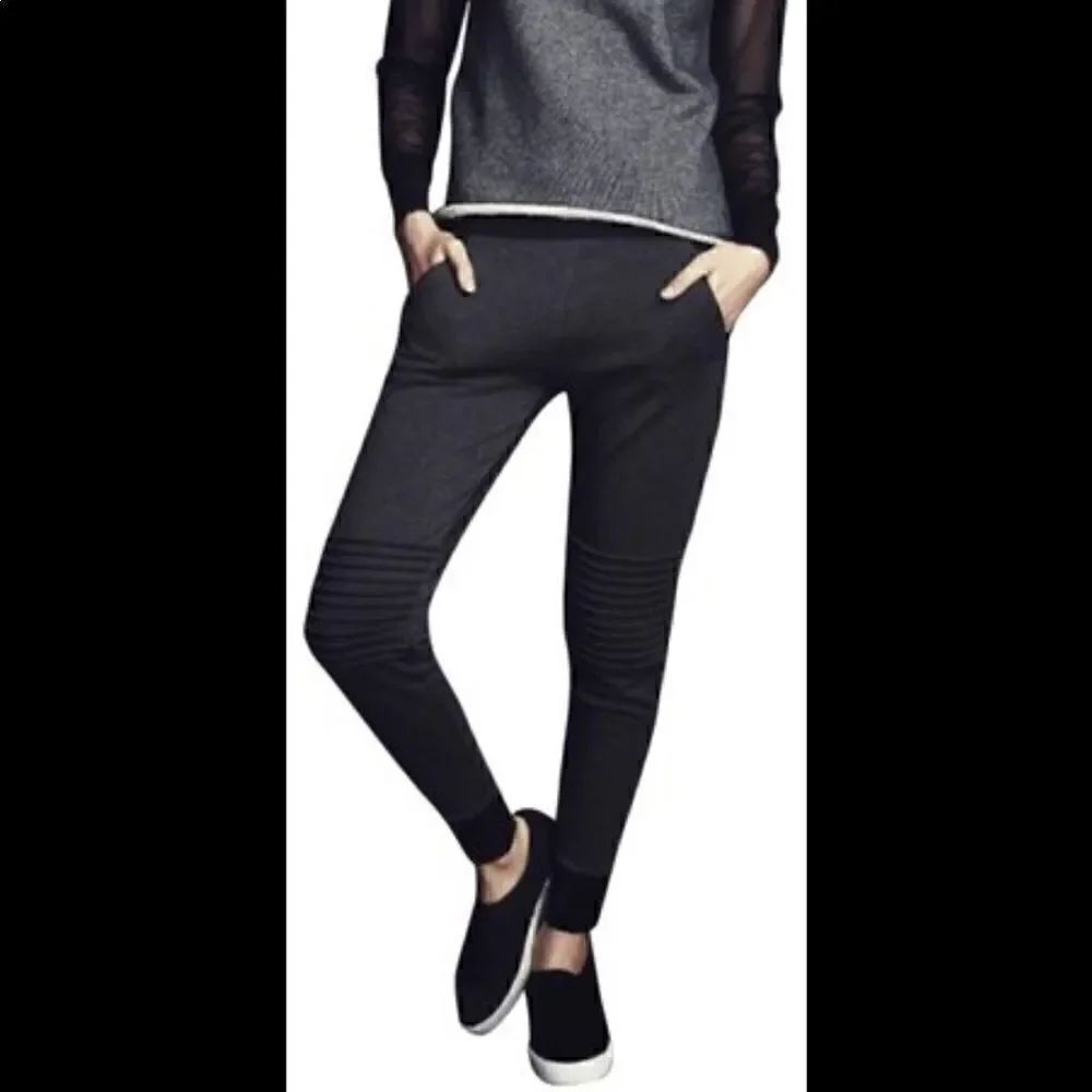 NWT ELIE TAHARI SPORT Eve Moto Pant Leggings